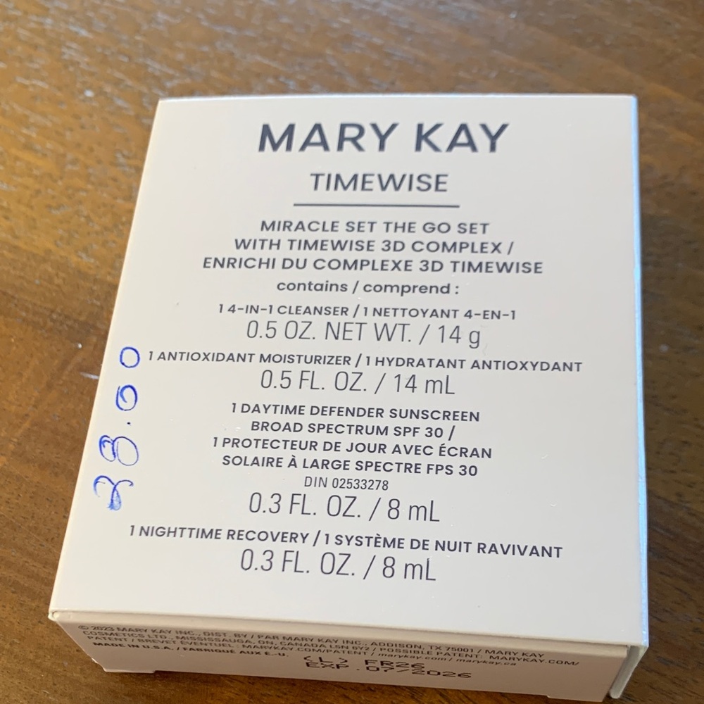 Mary Kay Timewise Miracle Set to Go